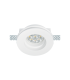 Atopol Round Trimless Recessed Downlight Pure White 1xGU10-1