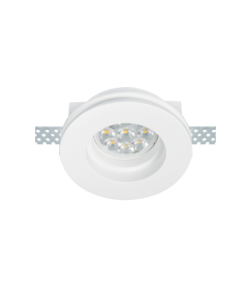 Atopol Round Trimless Recessed Downlight Pure White 1xGU10-1
