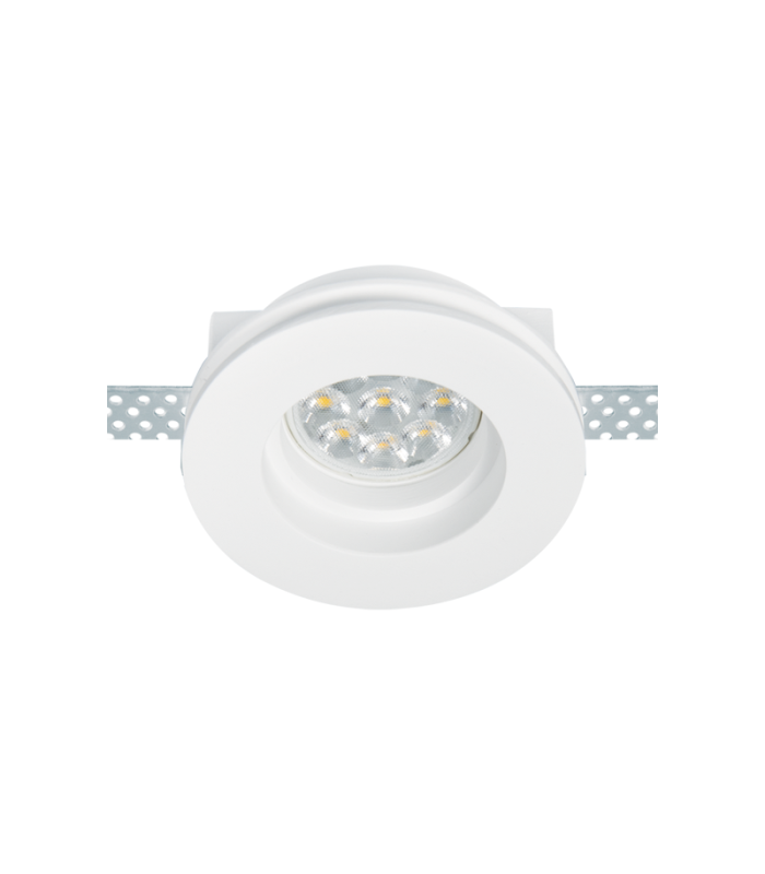 Atopol Round Trimless Recessed Downlight Pure White 1xGU10-1
