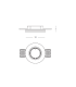 Atopol Round Trimless Recessed Downlight Pure White 1xGU10-3