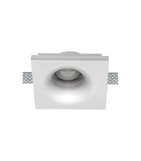 Atopol Square Trimless 12cm Recessed Downlight Pure White 1xGU10-1