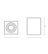 Dimovo Surface Mounted Downlight White Matt 1xGU10-2