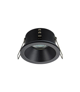 Kiten Recessed Downlight Black Matt 1xGU10 IP65-1