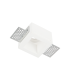 Pliska Square Recessed Downlight Pure White 1xGU10-1
