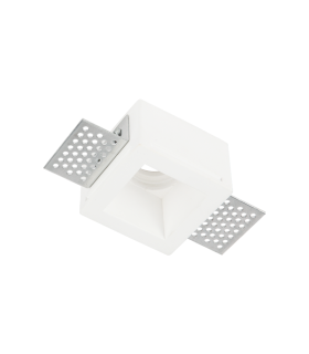 Pliska Square Recessed Downlight Pure White 1xGU10-1