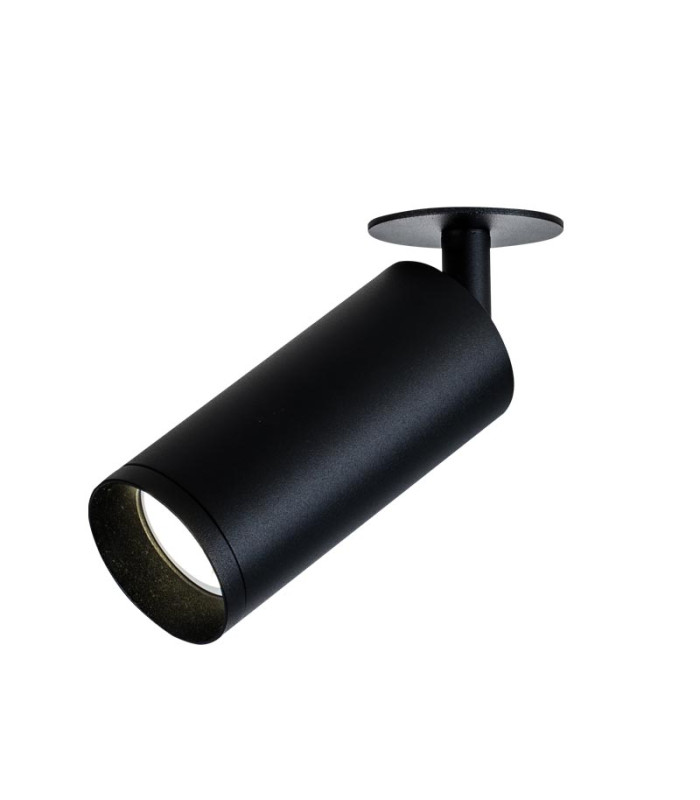 Melnik Recessed Spot Led 9W 40° Black Matt LED 3000K-1