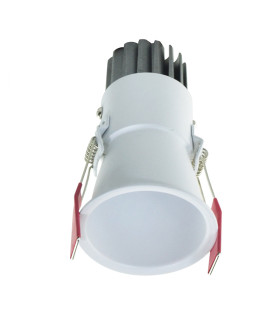 Borovo 5.5cm Recessed Downlight White Matt LED 3000K-1