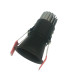 Borovo 5.5cm Recessed Downlight Black Matt LED 3000K-1