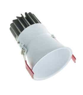 Borovo 7.5cm Recessed Downlight White Matt LED 3000K-1