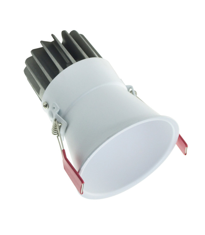 Borovo 7.5cm Recessed Downlight White Matt LED 3000K-1