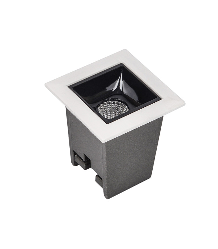 Byala Recessed Downlight Sandy White - Black LED 3000K-1