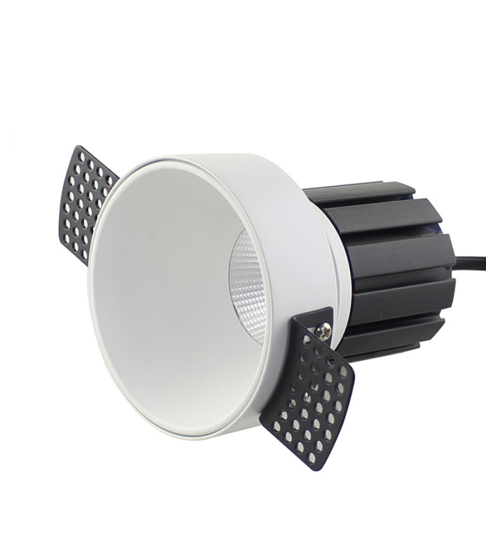 Zemen 8.2cm Recessed Downlight Sandy White LED 3000K 9W-1