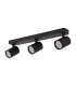 Gramada Ceiling Spotlight Bar Black Matt 3xGU10-1