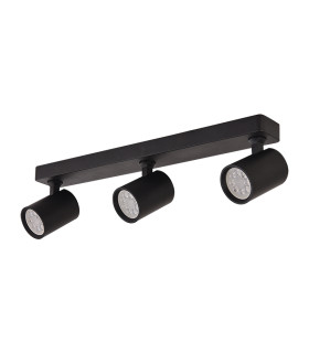 Gramada Ceiling Spotlight Bar Black Matt 3xGU10-1