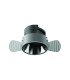 Zambelis Recessed Downlight Sandy White - Black Chrome 1xGU10 LED-1