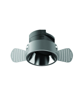 Zambelis Recessed Downlight Sandy White - Black Chrome 1xGU10 LED-1