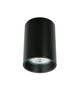 Nyra Round Surface Mounted Downlight Sandy Black 1xGU10 LED-1