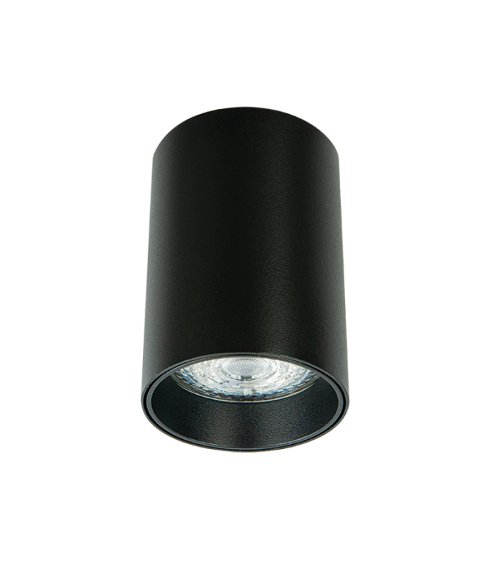 Nyra Round Surface Mounted Downlight Sandy Black 1xGU10 LED-1