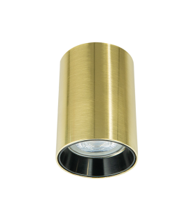 Nyra Surface Mounted Downlight Brushed Gold-Black Ring 1xGU10 LED-1