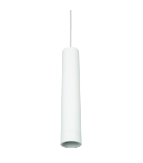 Phyra Slim Pendant Ceiling Light Sandy White 1xGU10 LED-1