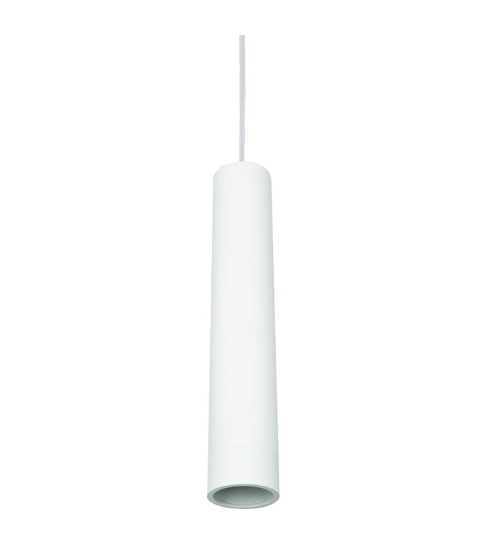 Phyra Slim Pendant Ceiling Light Sandy White 1xGU10 LED-1