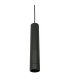 Phyra Slim Pendant Ceiling Light Sandy Black 1xGU10 LED-1