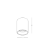 Nyra Surface Mounted Downlight Brushed Gold-Black Ring 1xGU10 LED-3