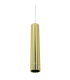 Phyra Slim Pendant Ceiling Light Brushed Gold-Black Ring 1xGU10 LED-1