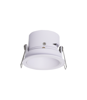 Zambelis Adjustable 7.4cm Recessed Downlight Sandy White 1xGU10 LED-1