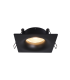 Theryn Square 8.5cm Recessed Downlight Sandy Black 1xGU10 LED IP65 MAX 50W-1