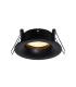Theryn Round 8.5cm Recessed Downlight Sandy Black 1xGU10 LED IP65 MAX 50W-1