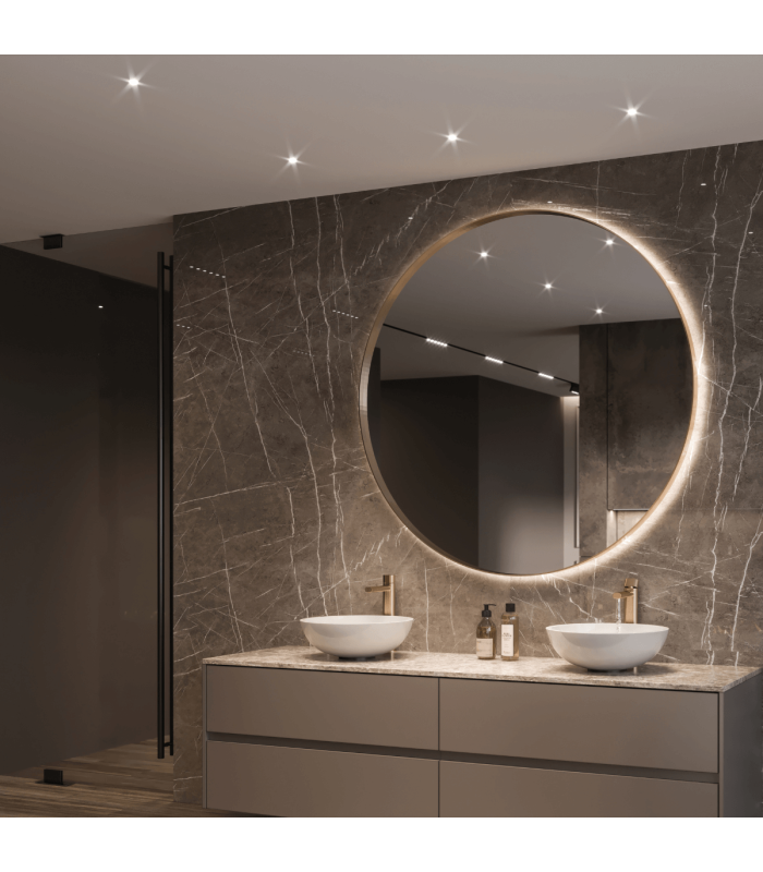 Calyra 4.1cm Recessed Downlight White Matt LED 2700K-2