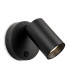 Firstlight Spotlight Max Wall Spot Switched Black 1xGU10