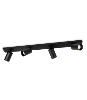 Firstlight Spotlight Max 4 Light Bar Black 4xGU10