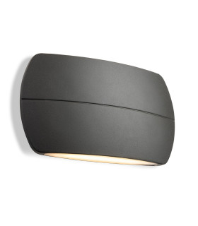Carmen Up Down Wall Light Graphite 10w LED 601lm 3000K IP65
