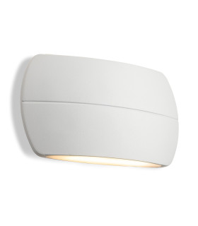 Carmen Up Down Wall Light White 10w LED 601lm 3000K IP65