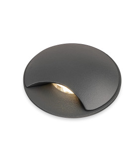 Firstlight Mini Driveover - 1 Way Graphite 3w LED 16lm 3000K IP65
