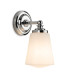 Ocean Wall Light Chrome with Opal White Glass 1xE14 IP44