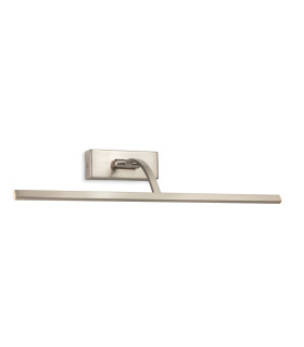 Firstlight Picture Light Brushed Steel 8w LED 512lm 3000K