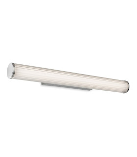 Coral Wall Light - 600mm Chrome with Opal White Polycarbonate Diffuser 18w LED 3000-4000-5700K CCT IP44