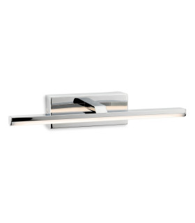 Marina Wall Light - 300mm Chrome with Opal White Polycarbonate Diffuser 8w LED 730lm 3000K IP44