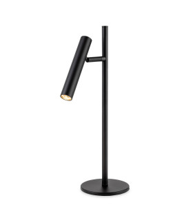 Aspen Table Lamp Black 6w LED 372LM 2700K Push Button Dimmer