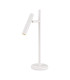 Aspen Table Lamp White 6w LED 372LM 2700K Push Button Dimmer