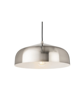 Canelo Dome Pendant Brushed Steel 1xE27