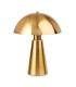 Crown Dome Table Lamp Brushed Brass 1xE27