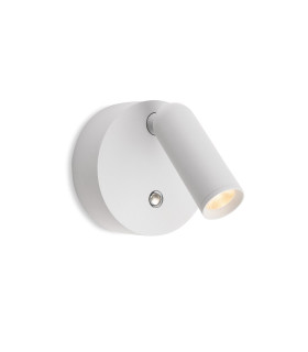 Firstlight Rechargable Spotlight White 1.8w LED 170lm 3000K USB. Push Button Dimmer.