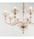 8 Light Pendant Light Amber, E14 - 2