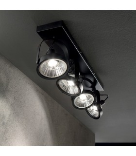 4 Light Ceiling Light Black - 2