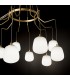 Light Cluster Ceiling Pendant Brass Sat - 2