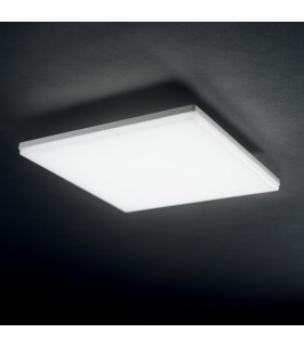 LED Outdoor 1 Light Flush Ceiling Light White IP65 - 2